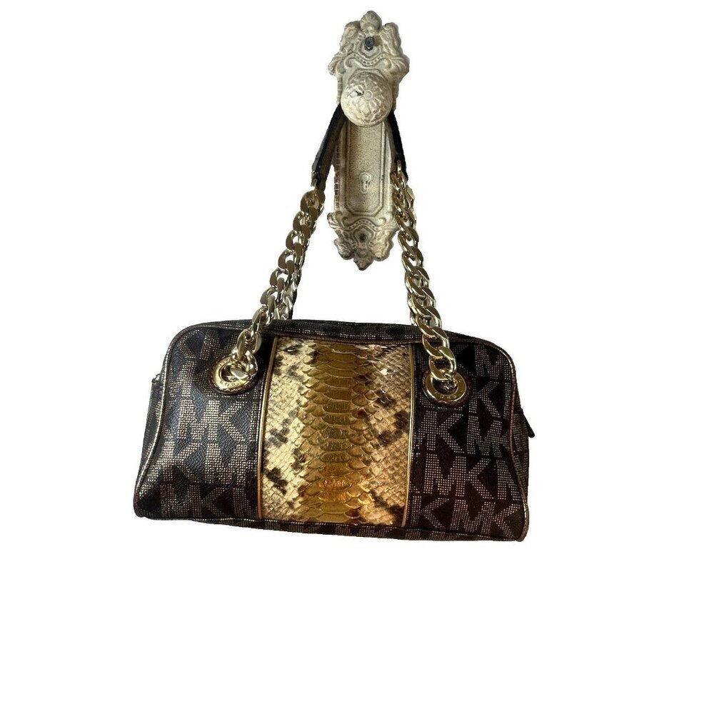 Michael Kors Grayson satchel boston bag - Picture 1 of 16